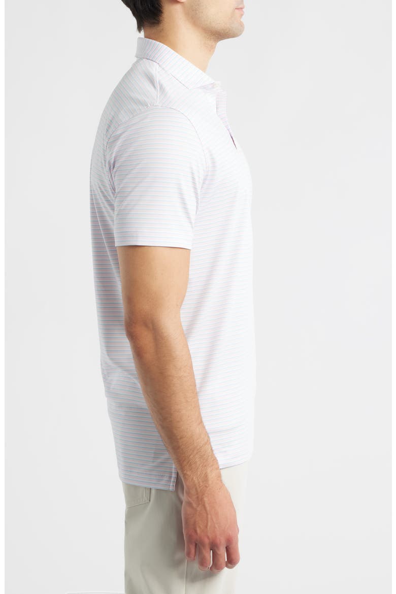 Rex Stripe Performance Jersey Polo, Alternate, color, LOLLIPOP