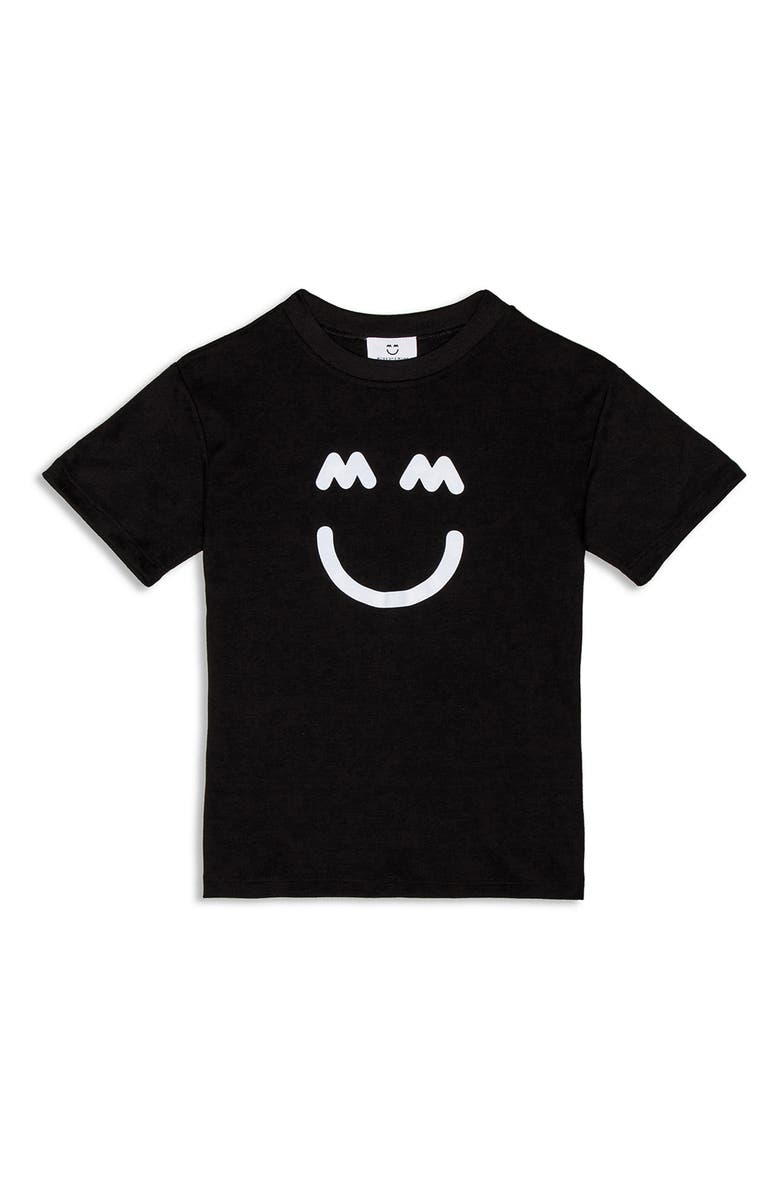 Miles and Milan Kids' Smile Logo Graphic Tee, Main, color,