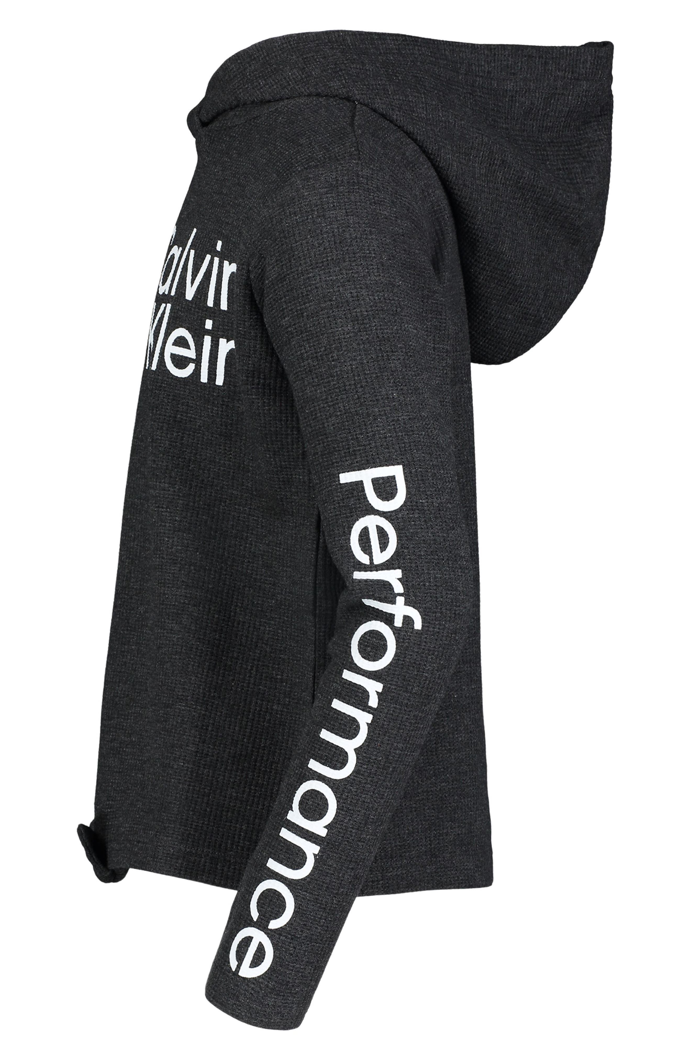 Calvin Klein Jeans Kids' Raglan Tie Logo Hoodie (Women) | Nordstromrack