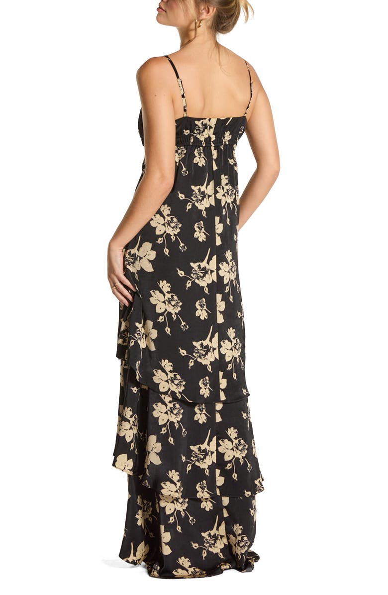 WISHLIST Floral Print Tiered Maxi Dress, Alternate, color,