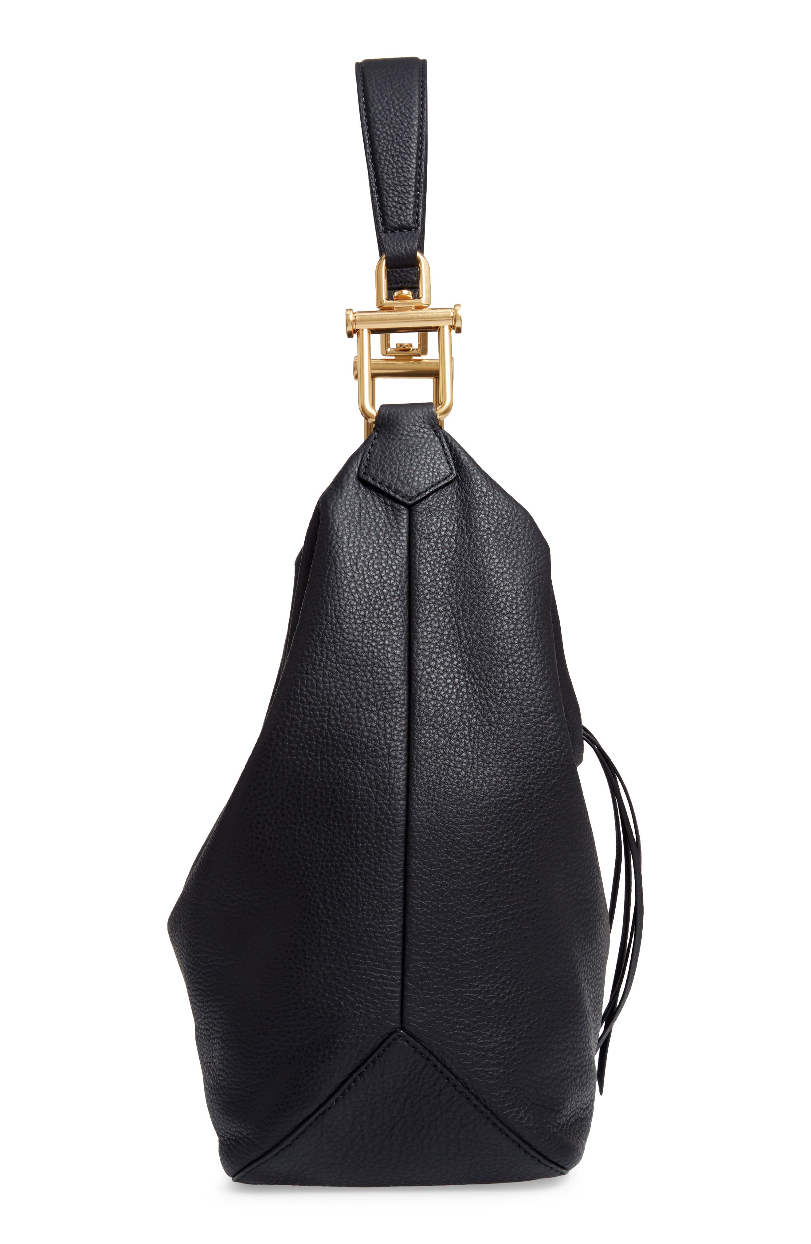 BOSS Christy Leather Hobo, Alternate, color, 