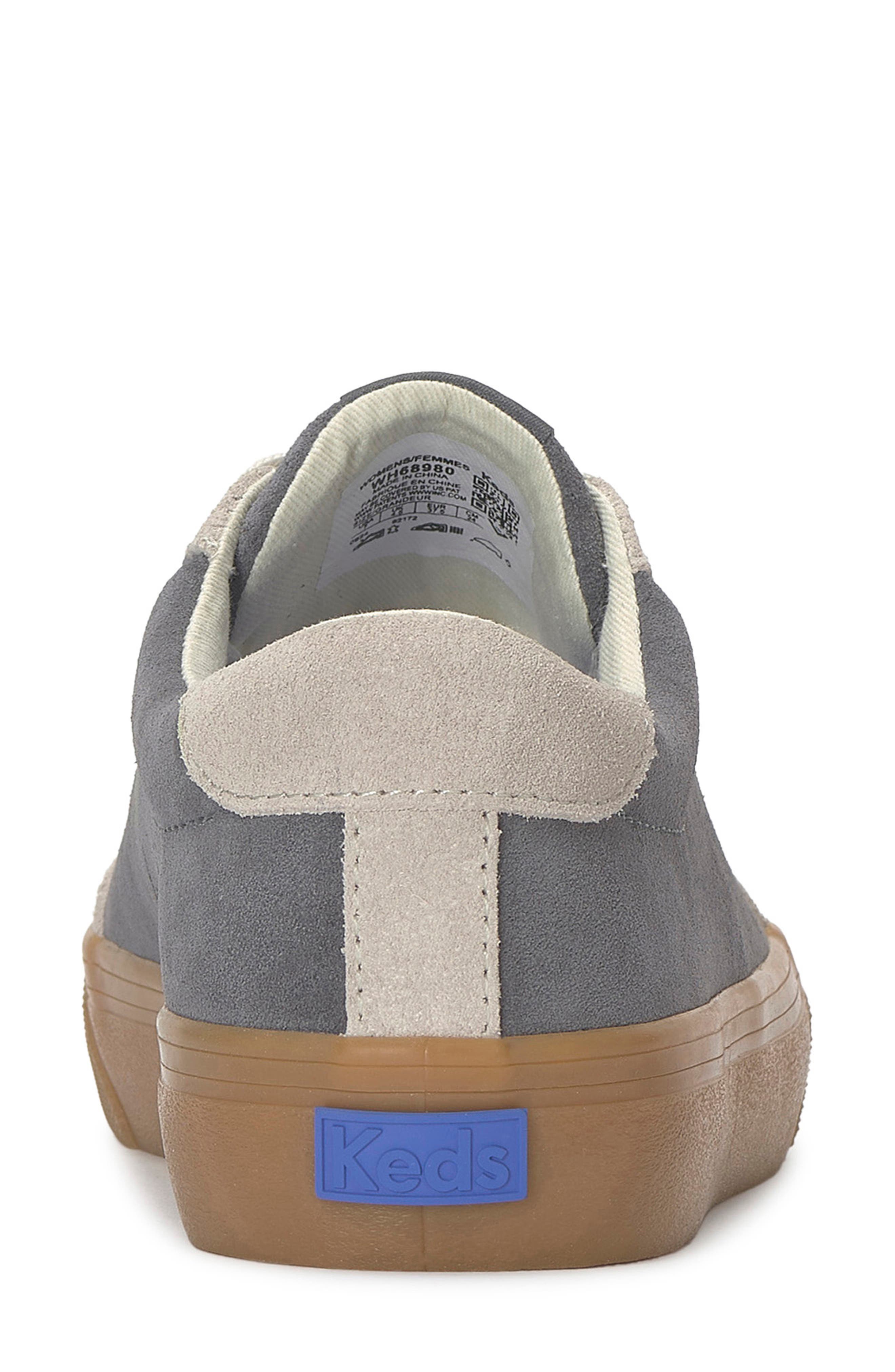 Keds<sup>®</sup> Jump Kick T-Toe Sneaker, Alternate, color, Charcoal