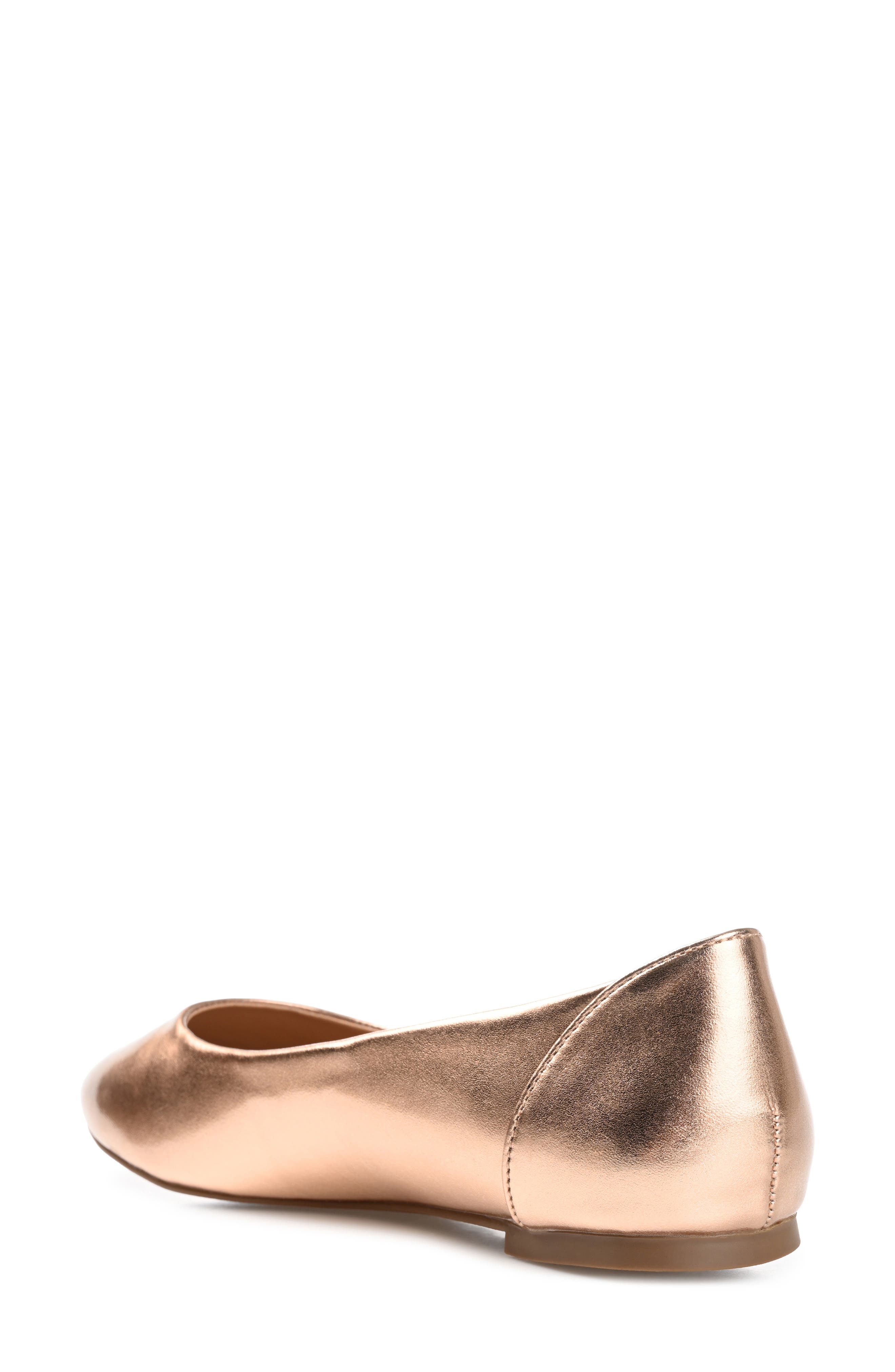 JOURNEE Kavn Flat, Alternate, color, ROSE GOLD