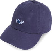 vineyard vines Kids' Embroidered Whale Cotton Baseball Cap