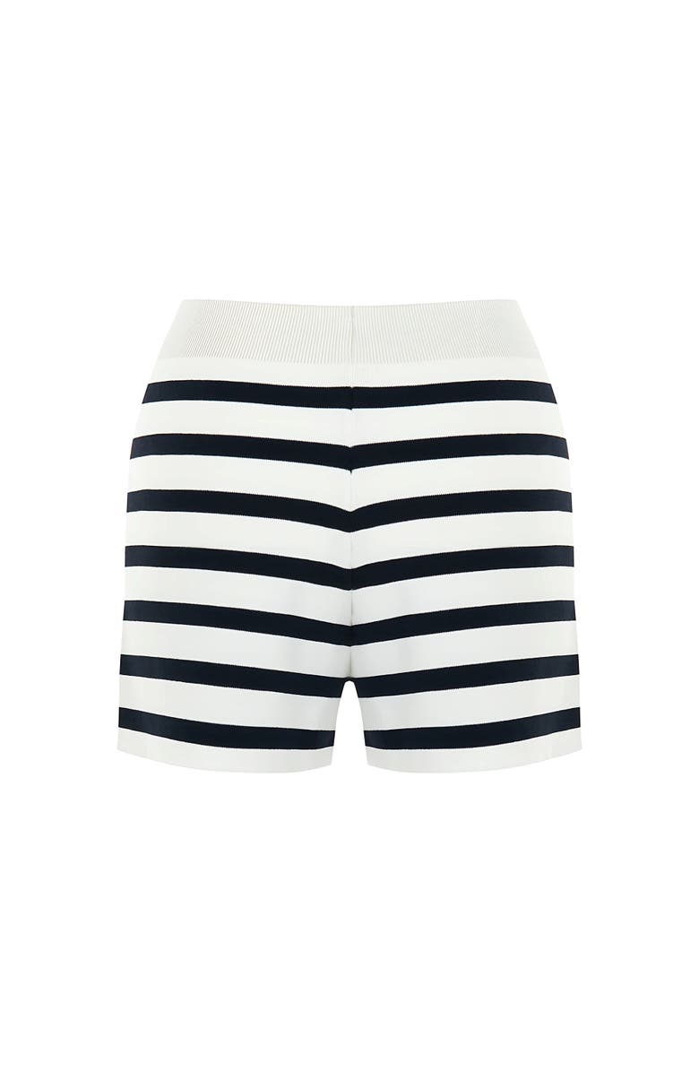 Nocturne Striped Mini Shorts, Alternate, color, 