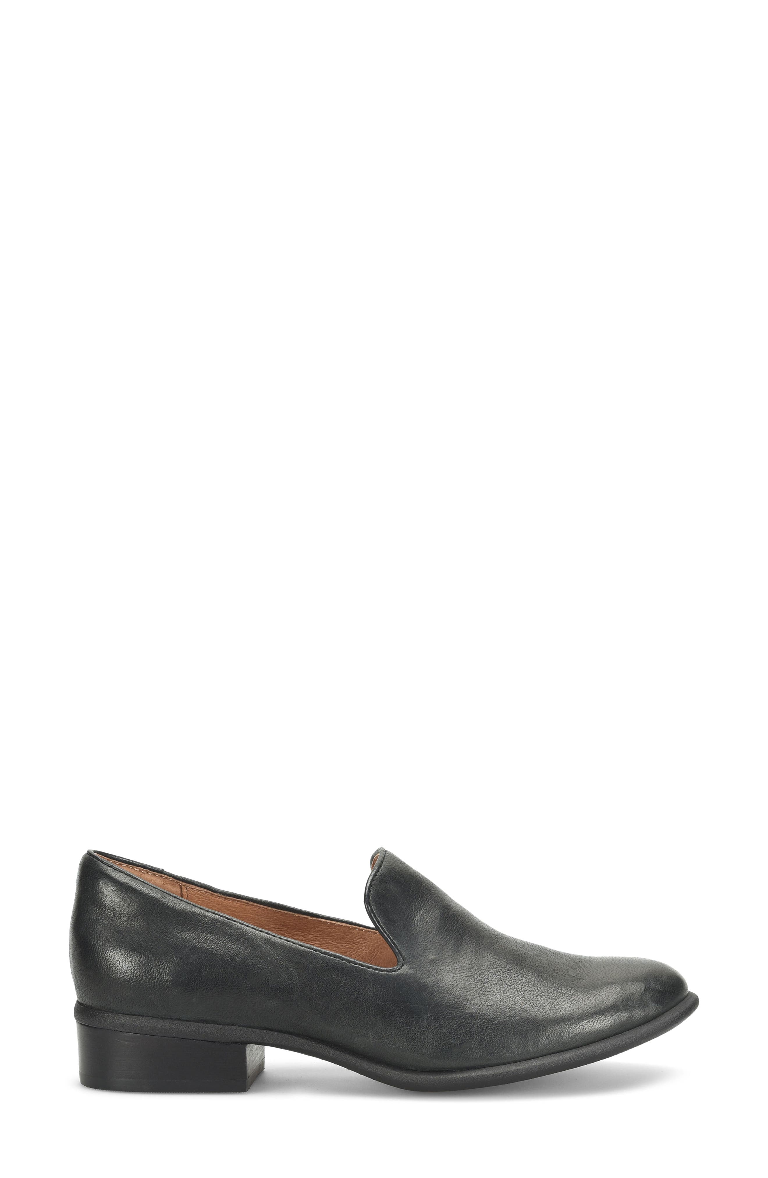 Severn Loafer, Alternate, color, BLACK LEATHER