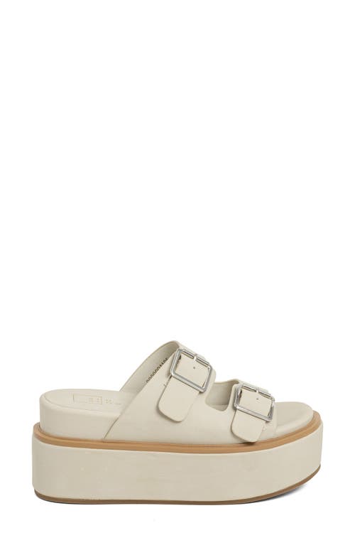 Shushop Lucinda Platform Slide Sandal In Multi