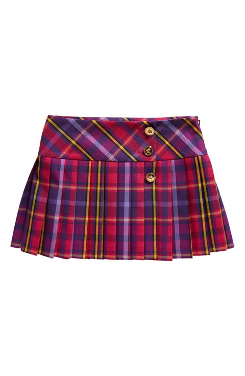 Kids' Tartan Flannel Skirt