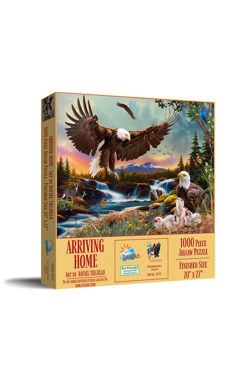 Sunsout Arriving Home 1000 piece Jigsaw Puzzle for Adults, Main, color, Multicolor
