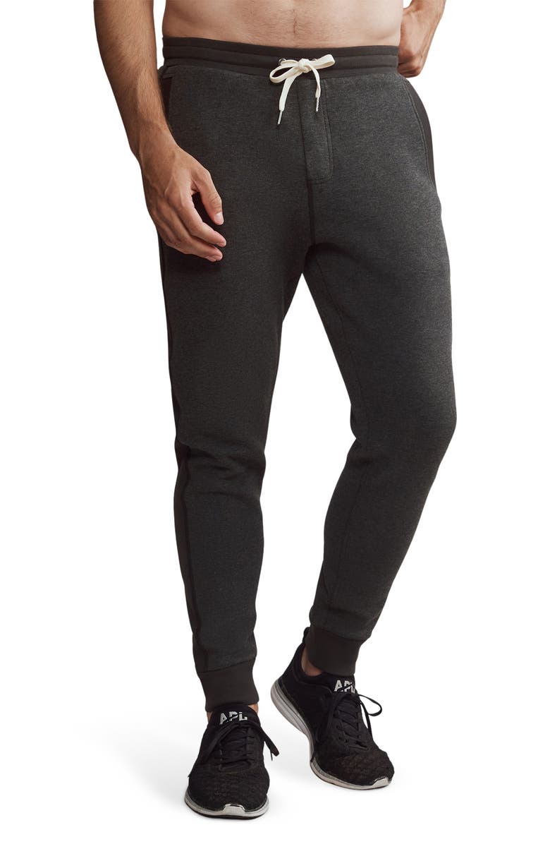Rhone Heritage Midweight Joggers, Main, color, Black Heather