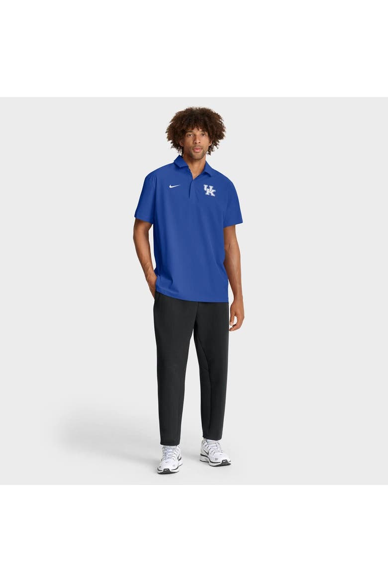 Men's Nike Royal Kentucky Wildcats 2025 Coaches Sideline Polo, Alternate, color, Royal