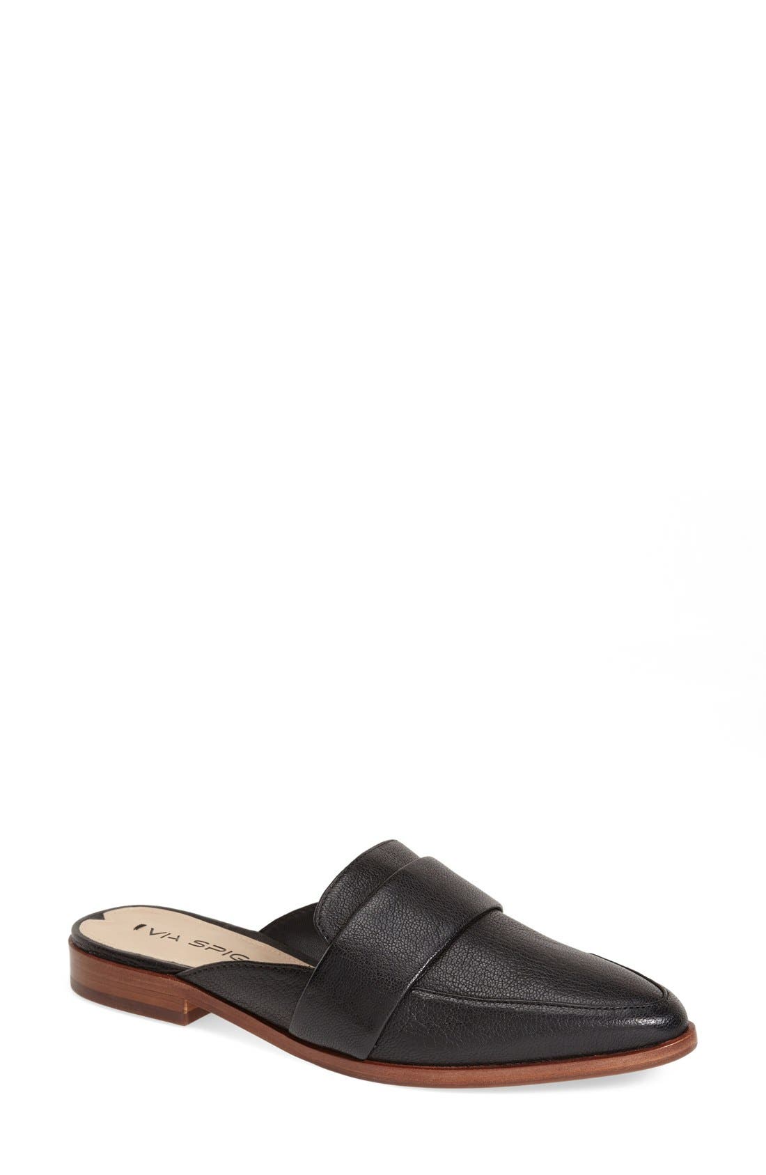 Via Spiga 'Lauryn' Pointy Toe Mule, Main, color, 
