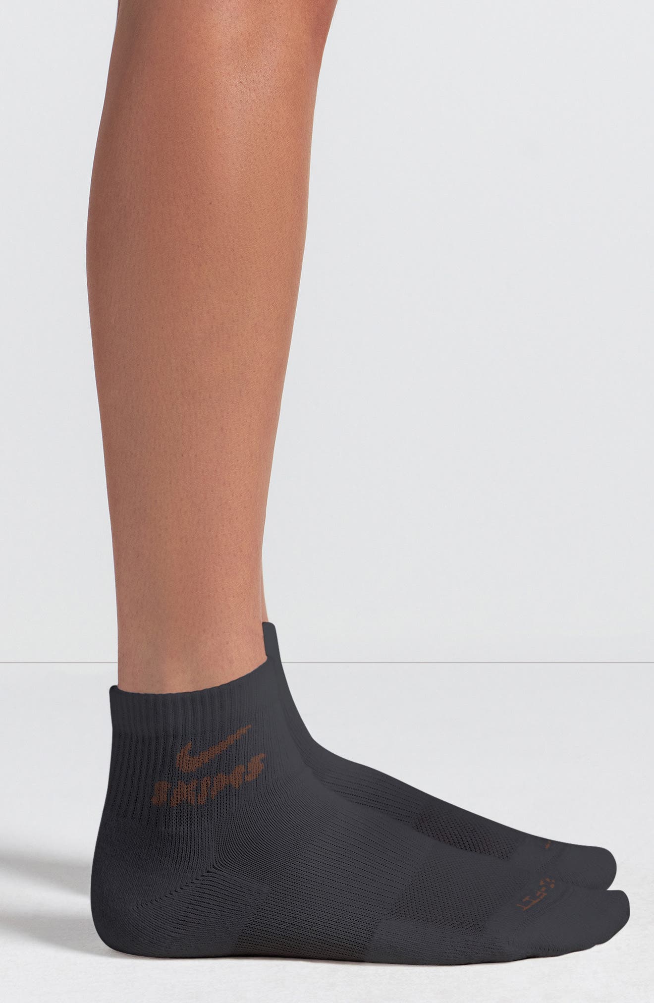 NikeSKIMS Dri-Fit Quarter Crew Socks 3-Pack (Women) | Nordstrom