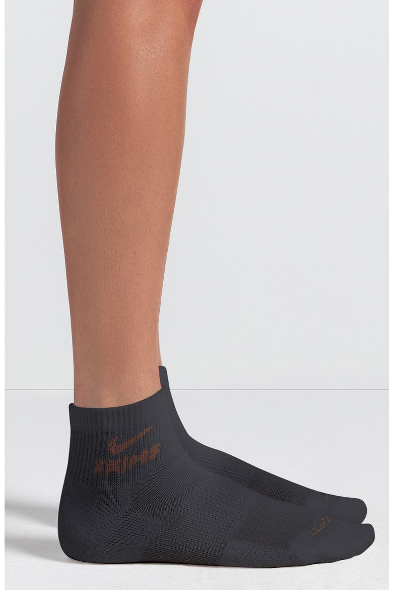 Dri-Fit Quarter Crew Socks 3-Pack, Alternate, color, SN(OB)/HTG(SN)/OB(DKS)