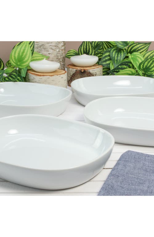 Bia Cordon Bleu Oslo Set Of 4 Oblong Baking Dishes In White