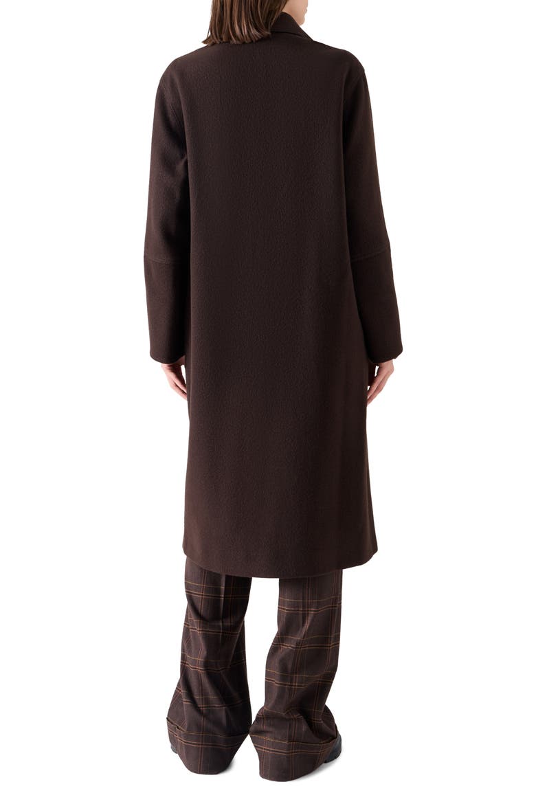 Wool Blend Coat, Alternate, color, ESPRESSO