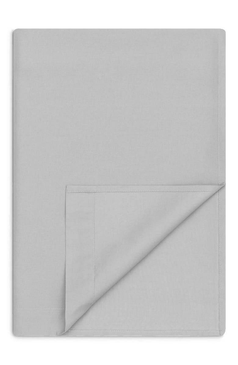 Togas Plaza Flat Sheet, Alternate, color, Grey