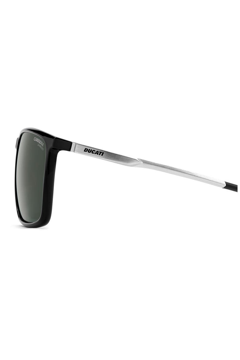 Carduc 071/S 59mm Rectangular Sunglasses, Alternate, color, BLACK/ GREEN