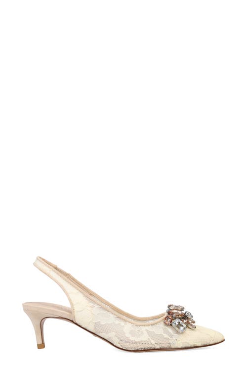 PELLE MODA PELLE MODA ADENN KITTEN HEEL SLINGBACK PUMP
