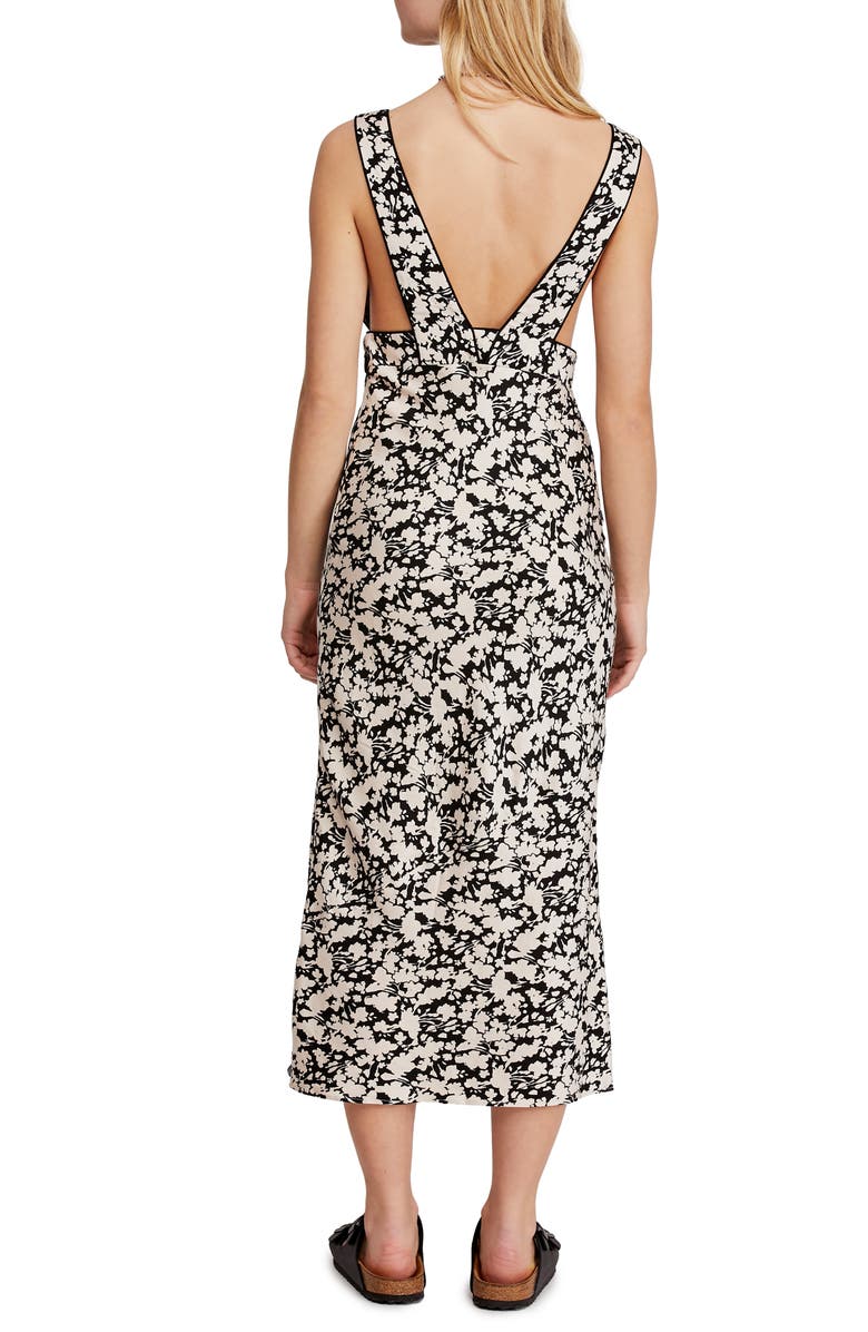 Free People Oh La La Bias Midi Dress, Alternate, color, 