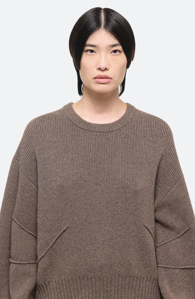 Helmut Lang Apex Wool & Cashmere Crewneck Sweater, Alternate, color,