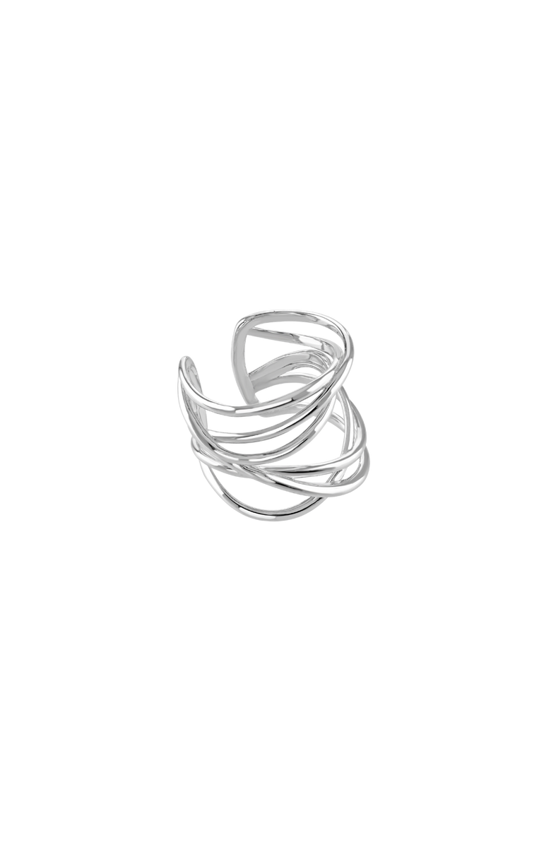 Lucy Quartermaine Full Element Ear Cuff, Main, color, Sterling Silver