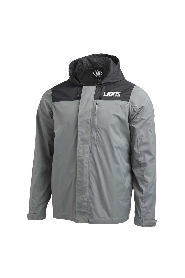 Men's NFL x Darius Rucker Collection by Fanatics Gray Detroit Lions Domestic Full-Zip Windbreaker Jacket, Alternate, color, Gray