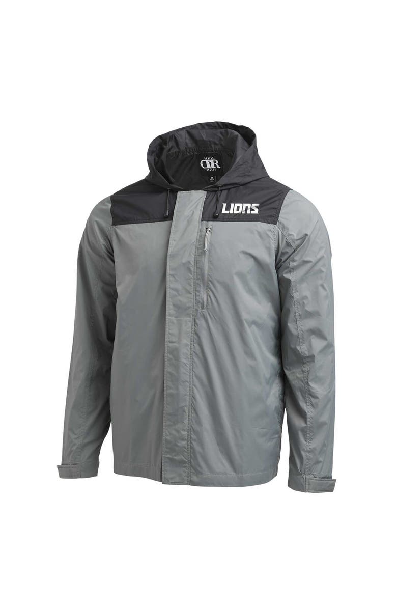 NFL X DARIUS RUCKER Men
s NFL x Darius Rucker Collection by Fanatics Gray Detroit Lions Domestic Full-Zip Windbreaker Jacket, Alternate, color, Gray