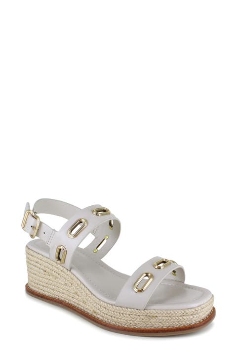 Denny Slingback Espadrille Wedge Sandal (Women)