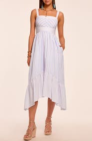 Ramy Brook Nadia Sleeveless Asymmetric Sundress