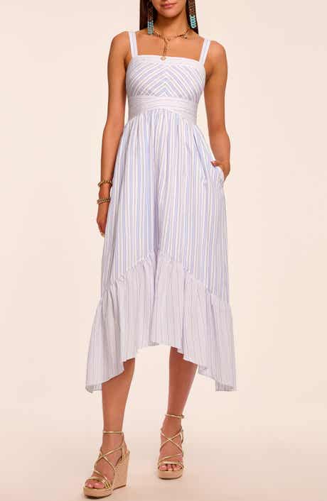 Nadia Sleeveless Asymmetric Sundress