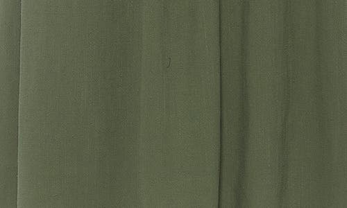 Alexia Admor Michel High Waist Shirred Midi Skirt In Green