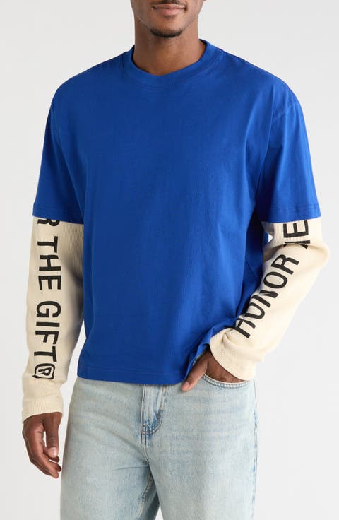 Honor Double Sleeve Cotton T-Shirt