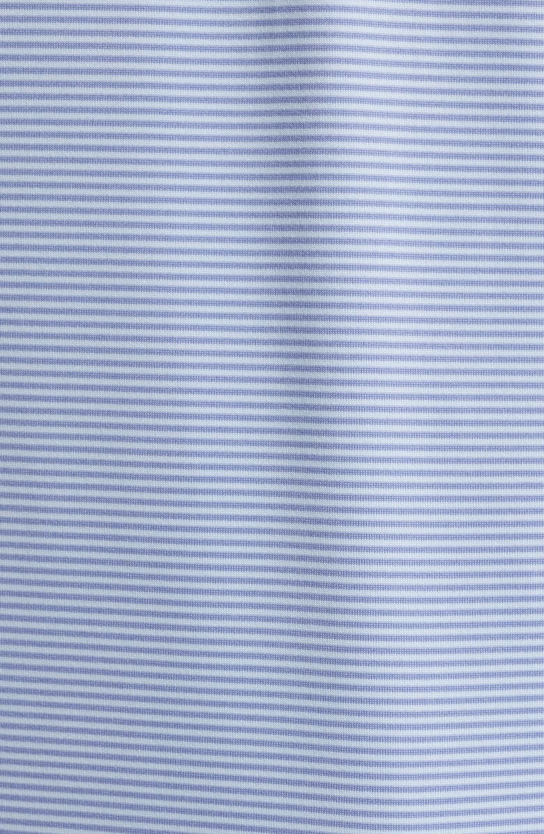 johnnie-O Reagan Stripe PREP-FORMANCE Golf Polo, Alternate, color, Verbena