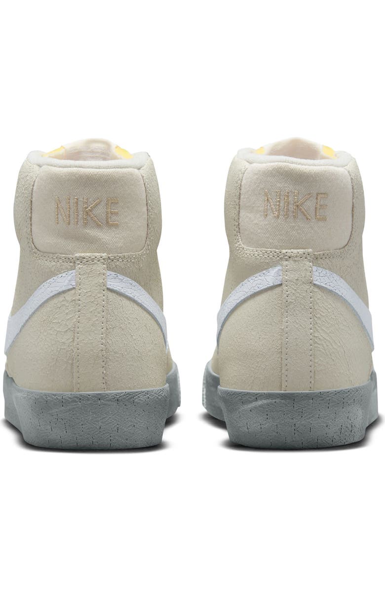 Nike Blazer Mid '77 EMB Sneaker, Alternate, color, White/ Phantom/ Mica Green