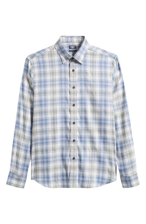 The Movement Stretch Cotton Blend Twill Button-Up Shirt