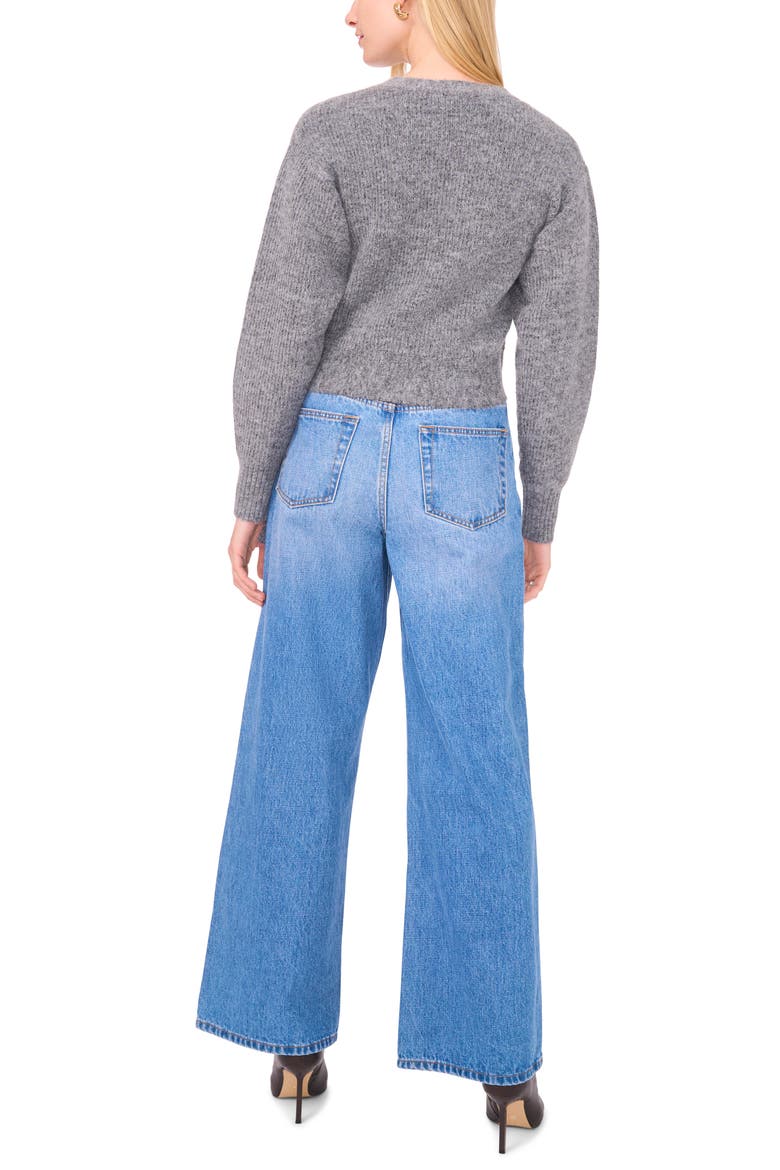 Wrap Sweater, Alternate, color, MEDIUM HEATHER GREY