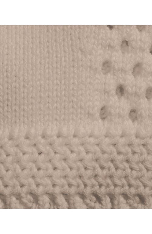 Lands' End Drifter Large Collar Zip Front Cardigan Sweater In Neutral