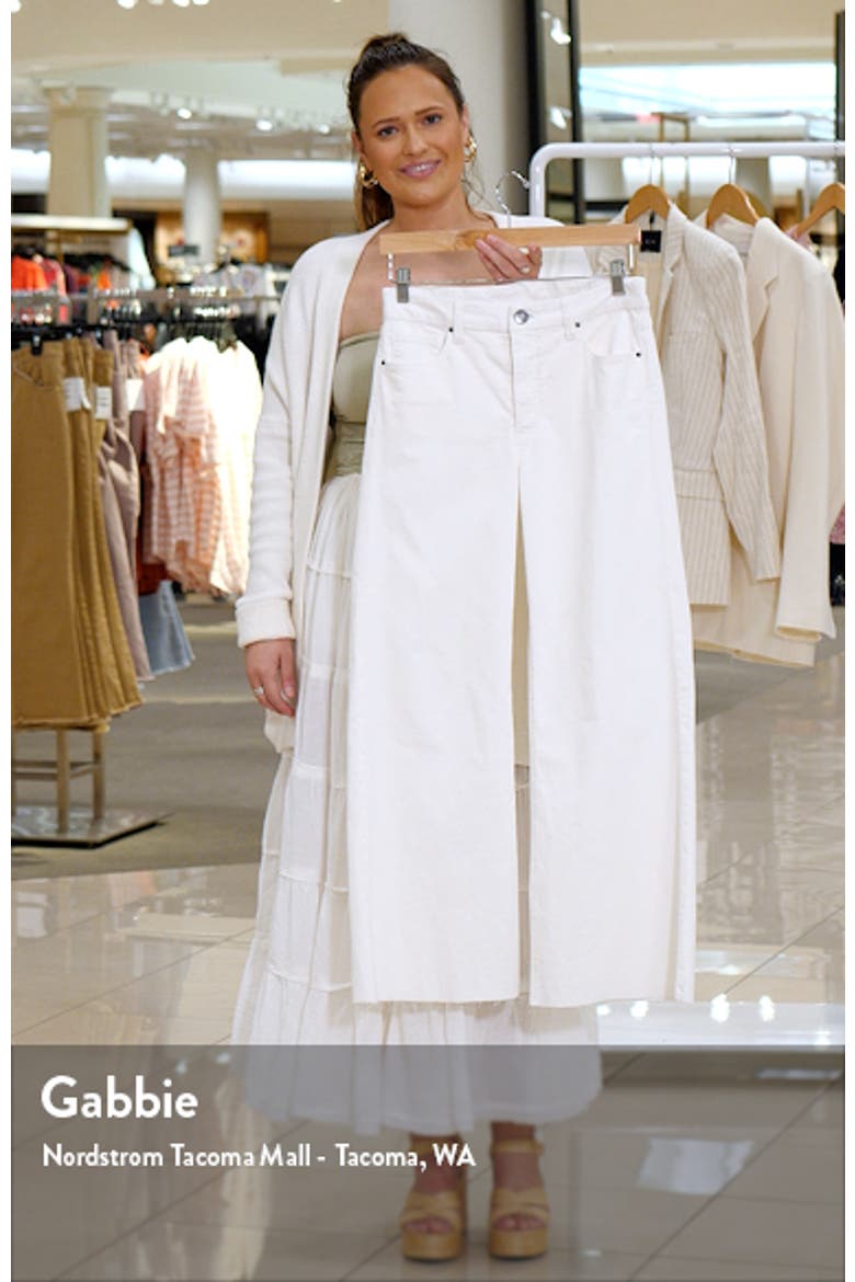 Meg Fab Ab High Waist Wide Leg Jeans video