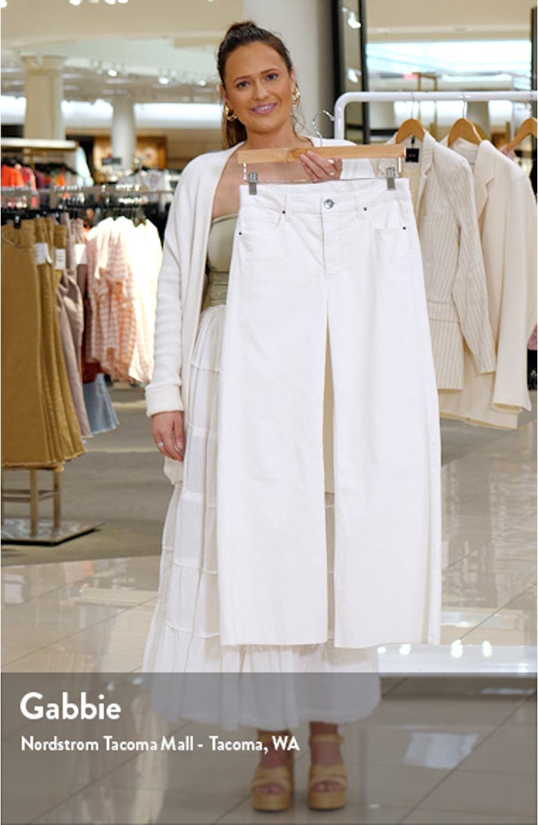 Meg Fab Ab High Waist Wide Leg Jeans