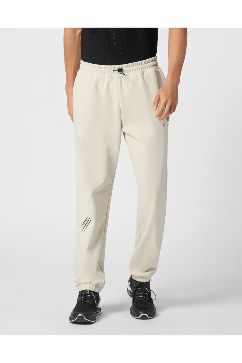 Loose Fit Jogging Pants Scratch Men, Main, color, grey