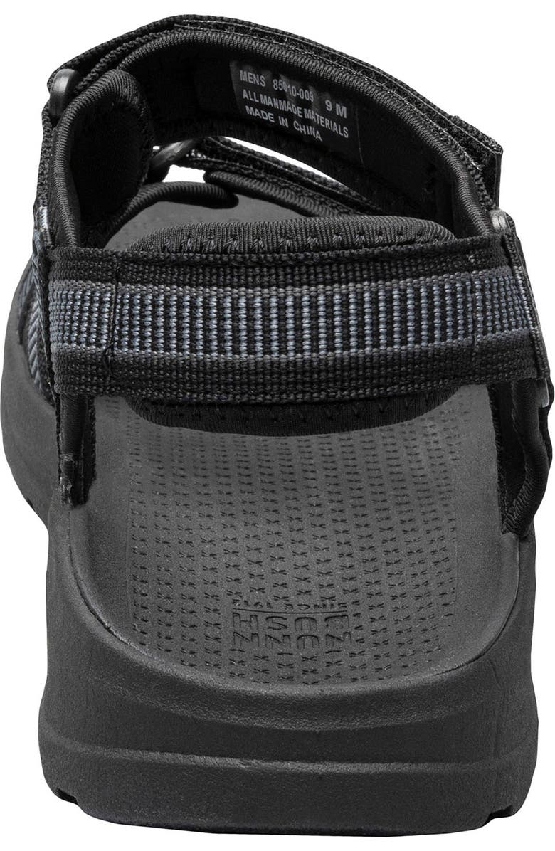 NUNN BUSH Huck Sport Sandal - Wide Width Available, Alternate, color, Black Multi