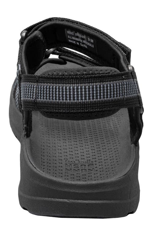 Nunn Bush Huck Sport Sandal In Black Multi