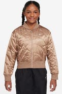 Nike Kids' Sportswear Quilted Bomber Jacket