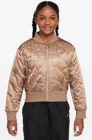 Nike Kids' Sportswear Quilted Bomber Jacket