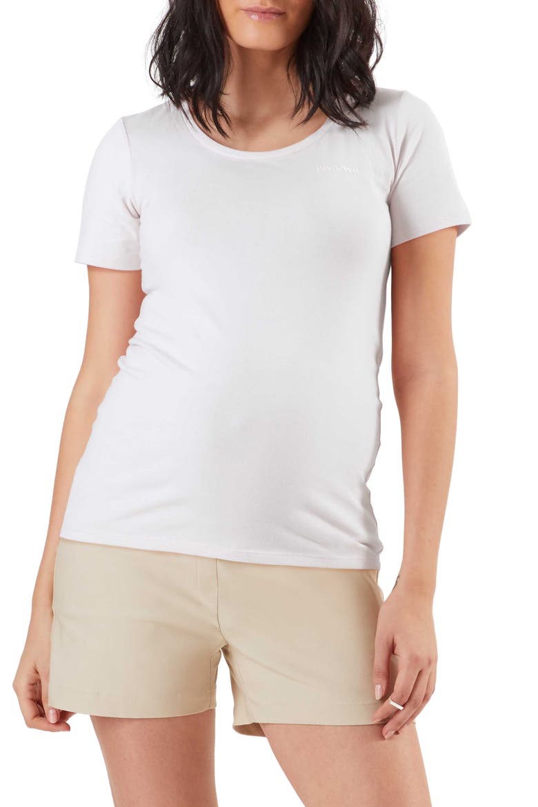 Mama Embroidered T-Shirt, Main, color, WHITE