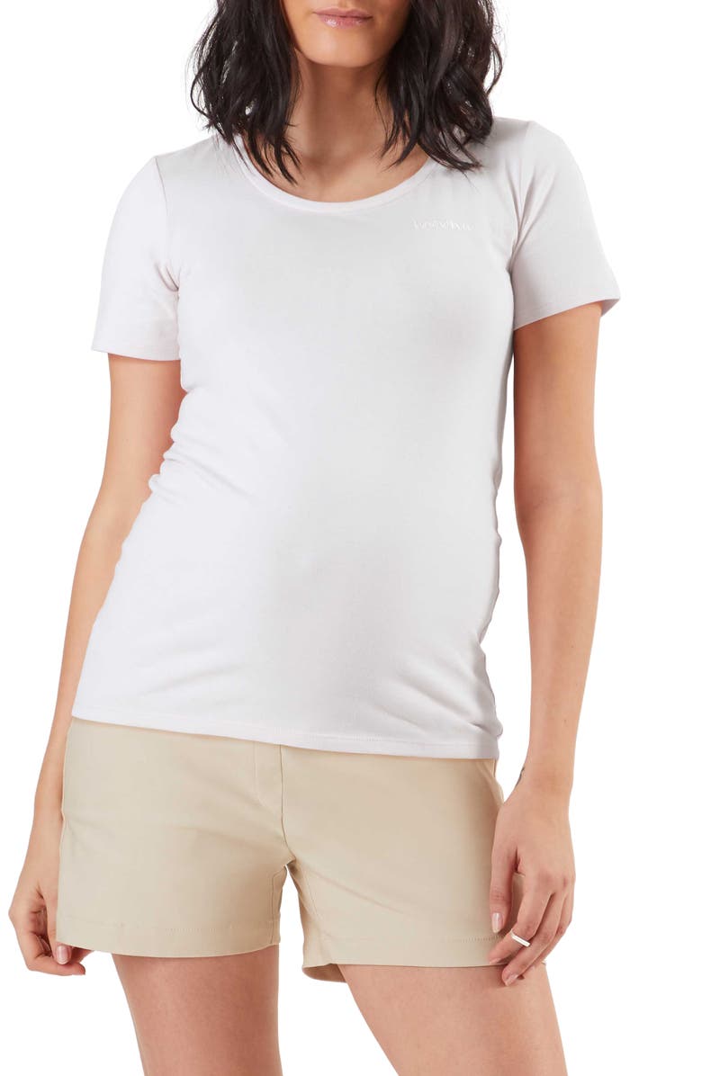 Stowaway Collection Mama Embroidered T-Shirt, Main, color, 