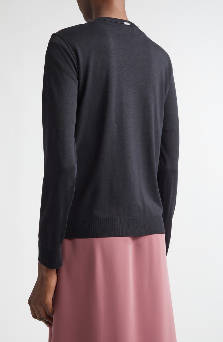 Herno Cady Knit Cardigan, Alternate, color, 9300 Black