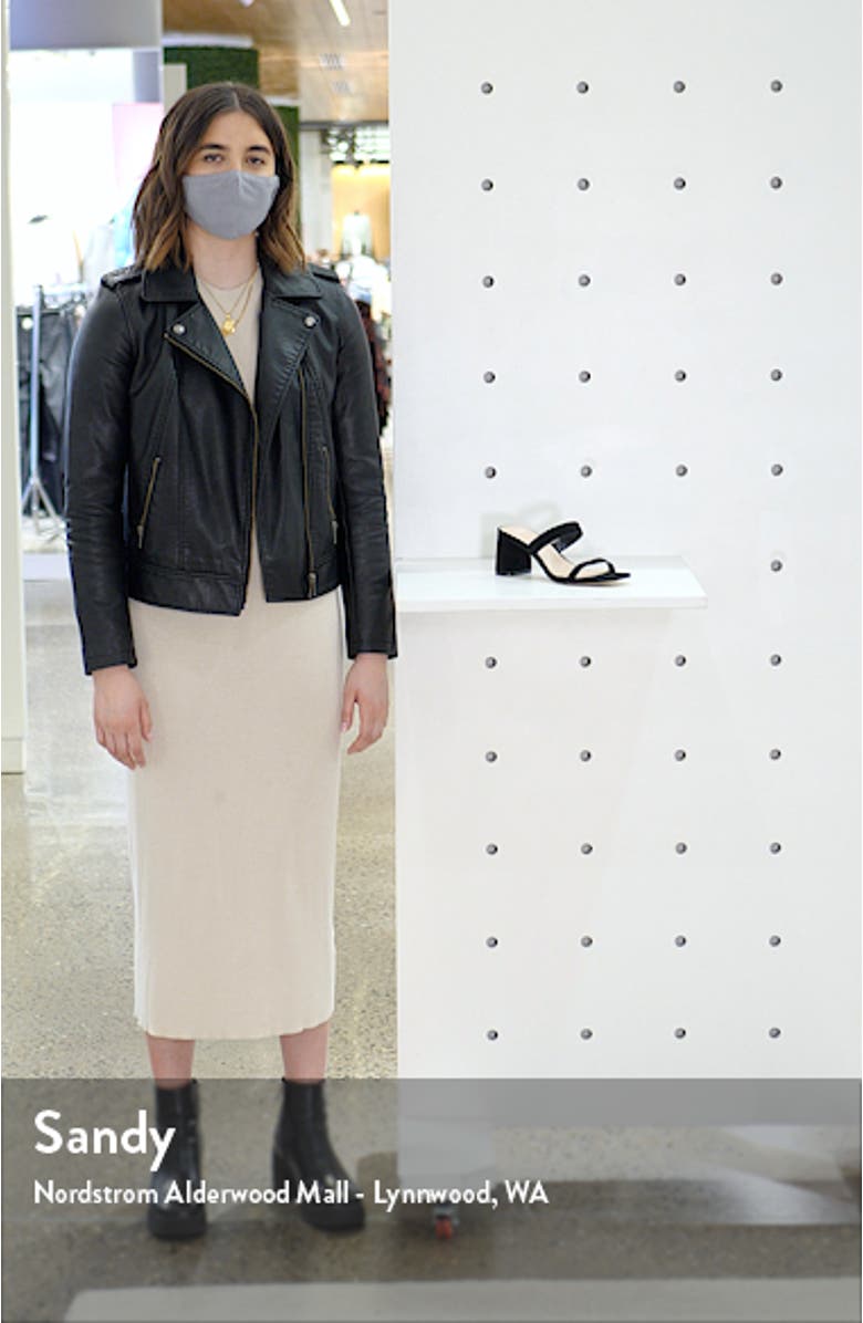 Emmie Block Heel Slide Sandal, sales video thumbnail