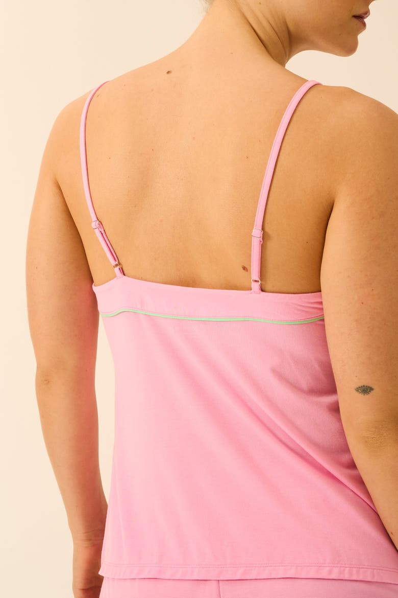 Cami & Short Set, Alternate, color, Candy Floss Brights
